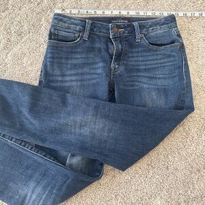 Lucky Brand Lolita Skinny Jeans Women’s 2 / 26 Ankle Raw Hem Medium Wash